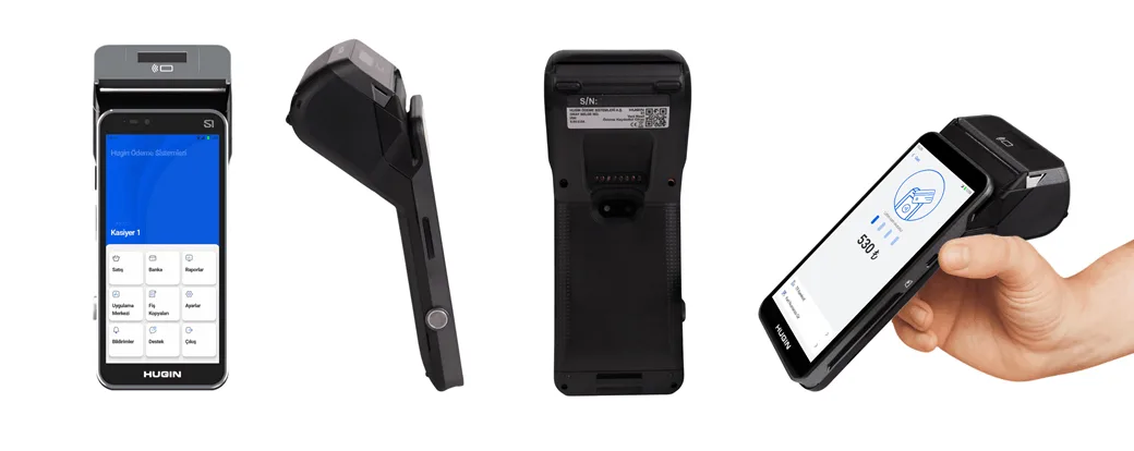 Hugin S1 Android Yeni Nesi Yazarkasa (ÖKC)